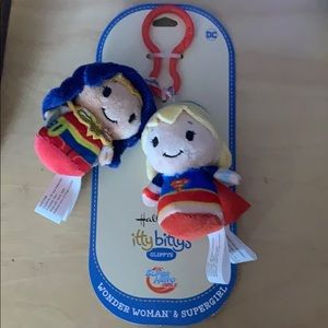 Hallmark itty bitty clippys DC supergirls.